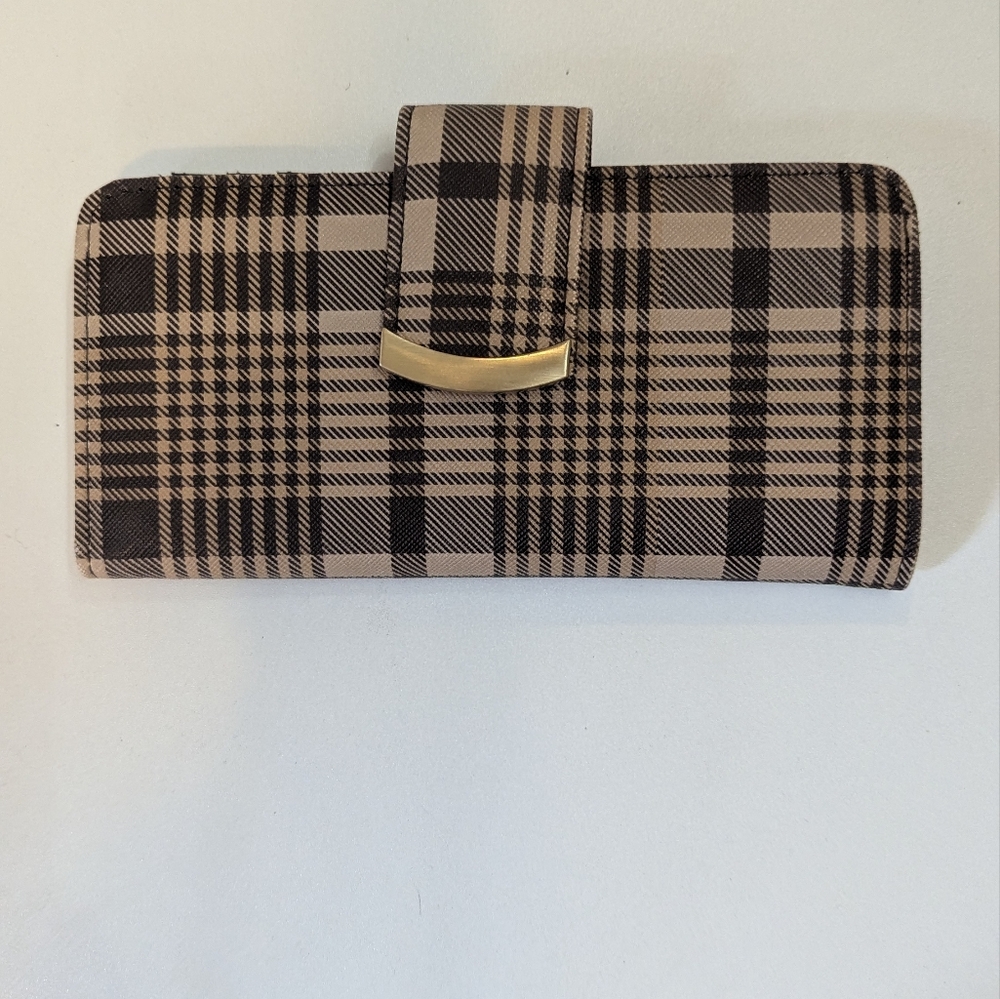 Plaid Women's Clutch Wallet